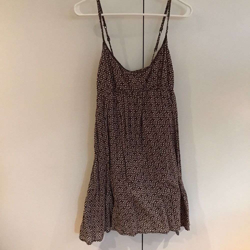 🚨Brown & white tank dress🚨